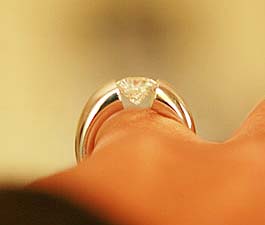 Diamond Solitaire Engagement Ring